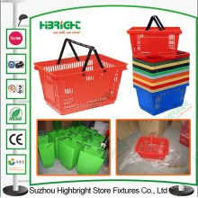 Plástico de supermercado loja de conveniência de cesta cesta de compra
